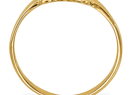 14k Yellow Gold Rings Style R229 - Classique Jewelry Inc.