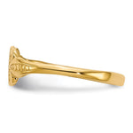 14K Childs Signet Ring view