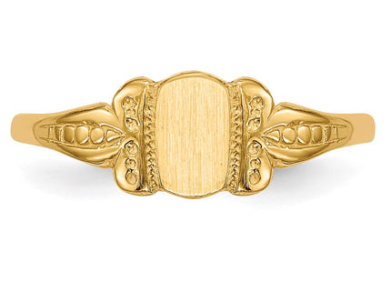14k Yellow Gold Rings Style R229 - Classique Jewelry Inc.