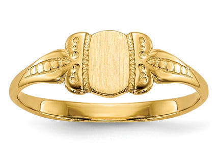 14k Yellow Gold Rings Style R229 - Classique Jewelry Inc.
