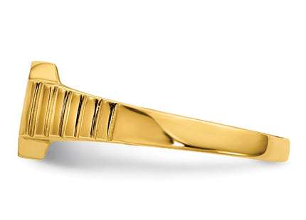 14k Yellow Gold Rings Style R231 - Classique Jewelry Inc.