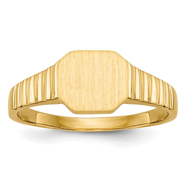 14k Yellow Gold Rings Style R231 - Classique Jewelry Inc.