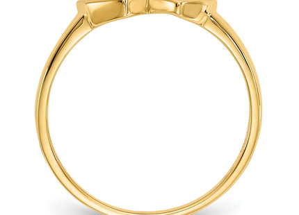 14k Yellow Gold Rings Style R253 - Classique Jewelry Inc.