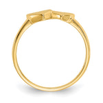 14K 5.5x5.0mm Open Back Signet Ring view