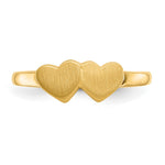 14K 5.5x5.0mm Open Back Signet Ring view