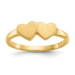 14K 5.5x5.0mm Open Back Signet Ring view