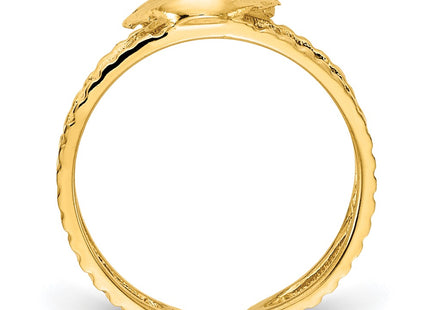 14k Yellow Gold Rings Style R402 - Classique Jewelry Inc.