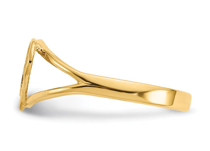 14k Yellow Gold Rings Style R423 - Classique Jewelry Inc.