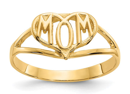 14k Yellow Gold Rings Style R423 - Classique Jewelry Inc.