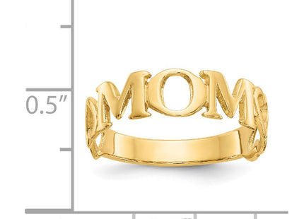 14k Yellow Gold Rings Style R424 - Classique Jewelry Inc.