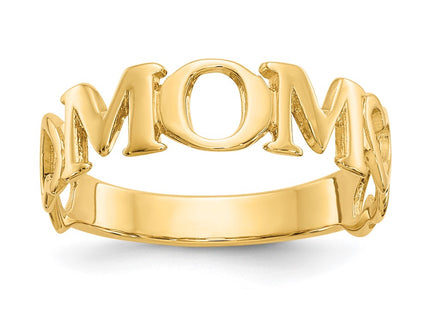 14k Yellow Gold Rings Style R424 - Classique Jewelry Inc.