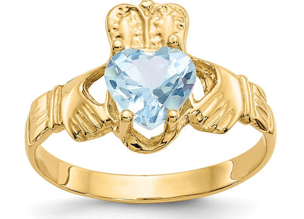 14k Yellow Gold Rings Style R489 - Classique Jewelry Inc.
