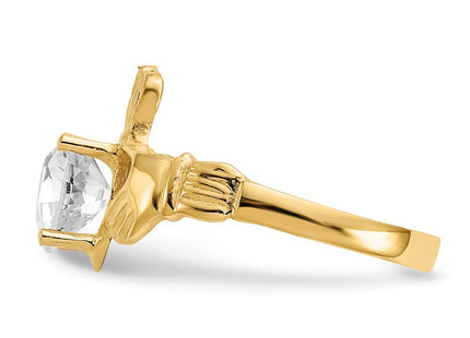 14k Yellow Gold Rings Style R490 - Classique Jewelry Inc.