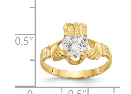 14k Yellow Gold Rings Style R490 - Classique Jewelry Inc.