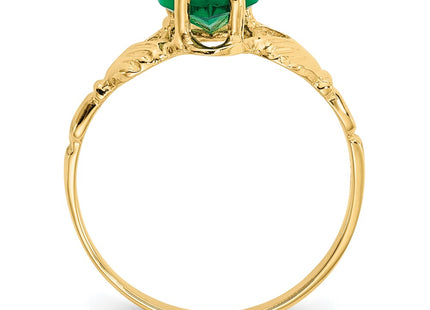 14k Yellow Gold Rings Style R491 - Classique Jewelry Inc.
