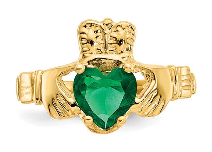 14k Yellow Gold Rings Style R491 - Classique Jewelry Inc.