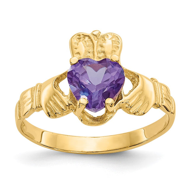 14k Yellow Gold Rings Style R492 - Classique Jewelry Inc.