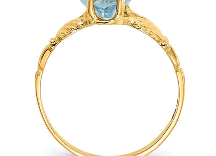 14k Yellow Gold Rings Style R498 - Classique Jewelry Inc.