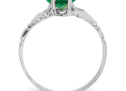 14k White Gold Rings Style R503 - Classique Jewelry Inc.