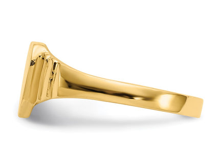 14k Yellow Gold Rings Style R518 - Classique Jewelry Inc.