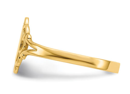14k Yellow Gold Rings Style R519 - Classique Jewelry Inc.