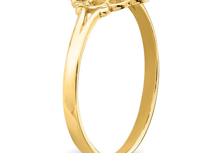 14k Yellow Gold Rings Style R519 - Classique Jewelry Inc.