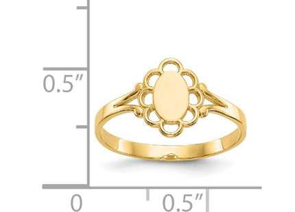14k Yellow Gold Rings Style R519 - Classique Jewelry Inc.