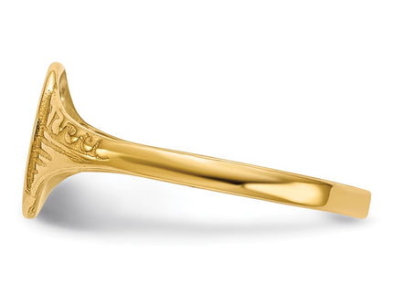 14k Yellow Gold Rings Style R520 - Classique Jewelry Inc.