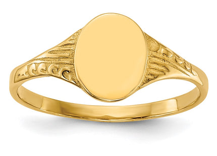 14k Yellow Gold Rings Style R520 - Classique Jewelry Inc.