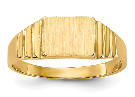 14k Yellow Gold Rings Style R522 - Classique Jewelry Inc.