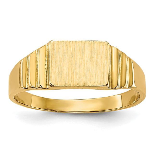 14k Yellow Gold Rings Style R522 - Classique Jewelry Inc.
