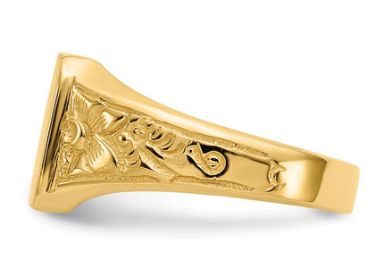 14k Yellow Gold Rings Style R523 - Classique Jewelry Inc.