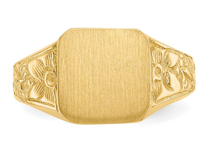 14k Yellow Gold Rings Style R523 - Classique Jewelry Inc.