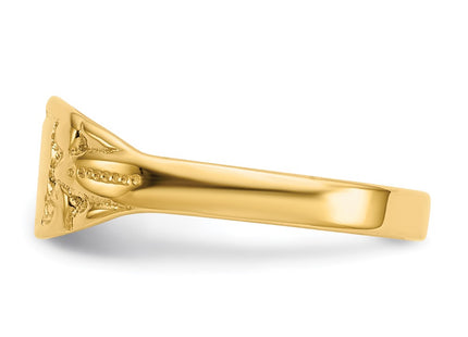 14k Yellow Gold Rings Style R524 - Classique Jewelry Inc.