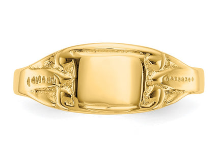 14k Yellow Gold Rings Style R524 - Classique Jewelry Inc.