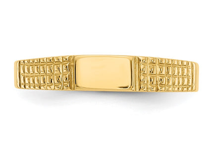 14k Yellow Gold Rings Style R525 - Classique Jewelry Inc.