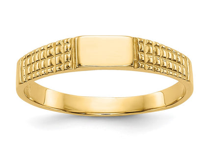 14k Yellow Gold Rings Style R525 - Classique Jewelry Inc.