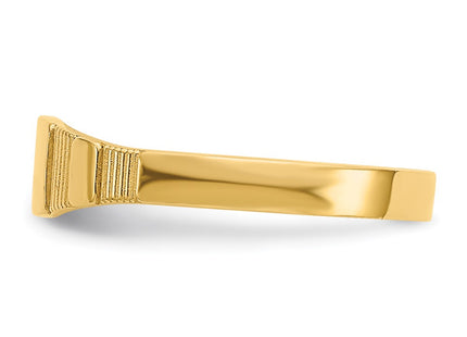 14k Yellow Gold Rings Style R526 - Classique Jewelry Inc.
