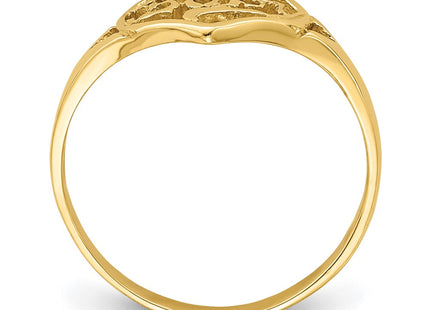 14k Yellow Gold Rings Style R527 - Classique Jewelry Inc.