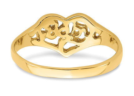 14k Yellow Gold Rings Style R527 - Classique Jewelry Inc.