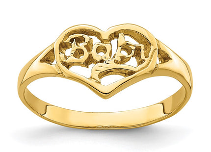 14k Yellow Gold Rings Style R527 - Classique Jewelry Inc.