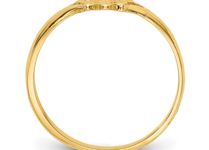 14k Yellow Gold Rings Style R529 - Classique Jewelry Inc.