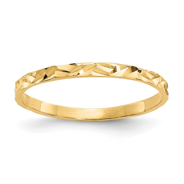 14k Yellow Gold Rings Style R533 - Classique Jewelry Inc.