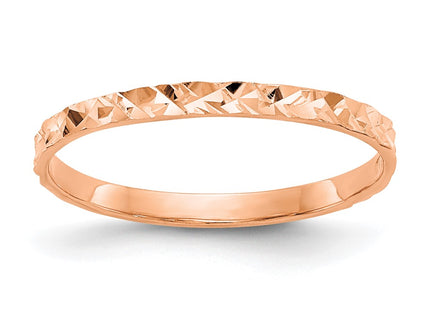 14k Rose Gold Rings Style R534R - Classique Jewelry Inc.