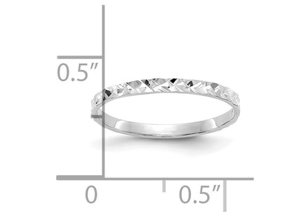 14k White Gold Rings Style R534W - Classique Jewelry Inc.