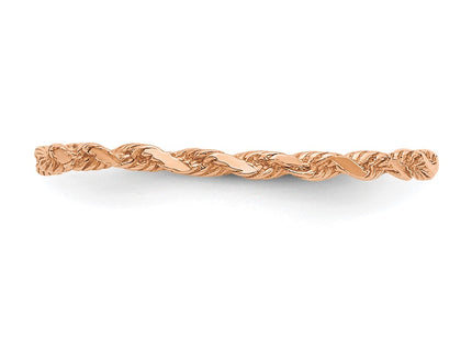 14k Rose Gold Rings Style R543R - Classique Jewelry Inc.