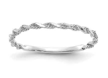 14k White Gold Rings Style R543W - Classique Jewelry Inc.