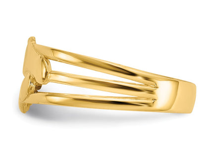 14k Yellow Gold Rings Style R565 - Classique Jewelry Inc.