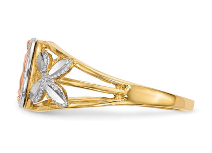 14k Two-tone Rings Style R577 - Classique Jewelry Inc.