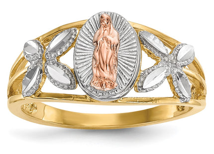 14k Two-tone Rings Style R577 - Classique Jewelry Inc.